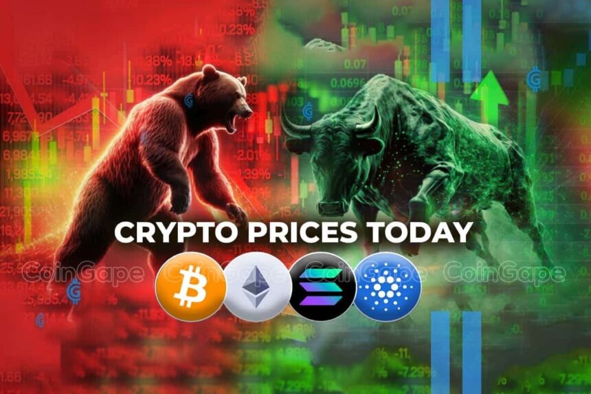 Cryptocurrency Market Today Dec 19: BTC Falls Below $100K, Altcoins Crash After Fed Rate Cut