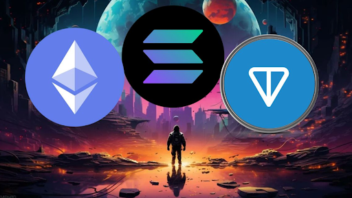 Ethereum (ETH) vs. Solana (SOL) vs. Toncoin (TON): The Altcoin Trio Set to Dominate the Season