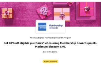 Get Up to 50% Off Amazon Purchases by Using 1 Amex Point!