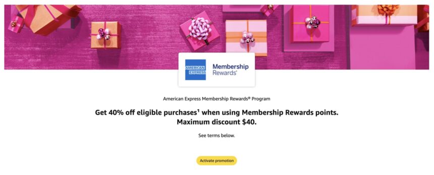 Get Up to 50% Off Amazon Purchases by Using 1 Amex Point!