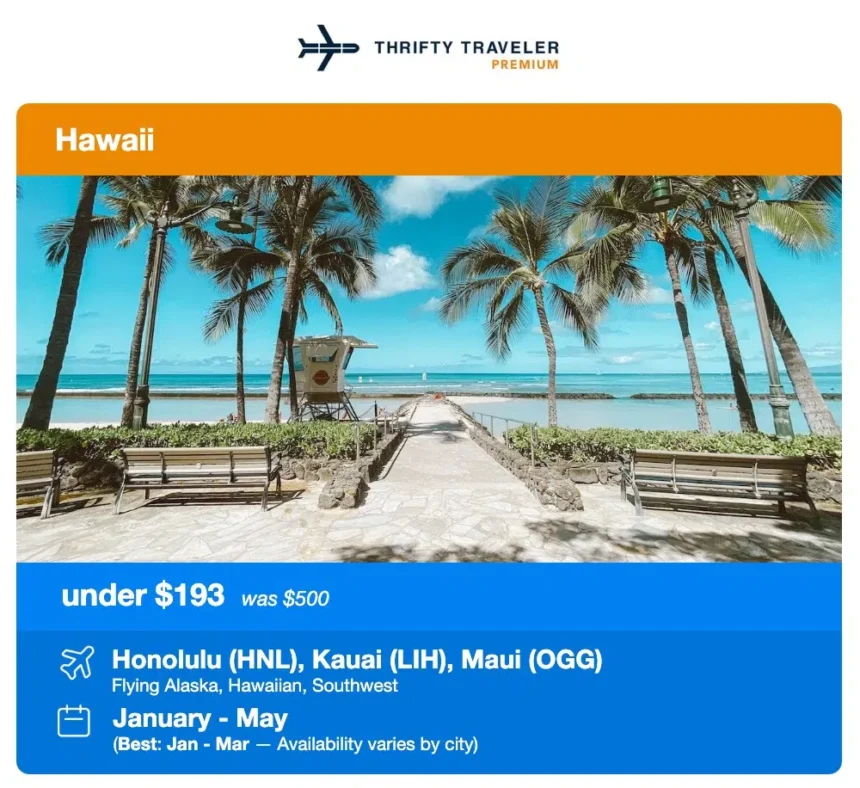 Give the Gift of Cheap Flights with a Thrifty Traveler Premium Gift Card