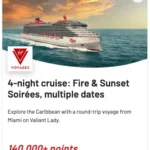 Great Deal: Book a Virgin Voyages Caribbean Cruise for 2 From Just 100K Points!