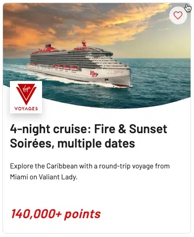 Great Deal: Book a Virgin Voyages Caribbean Cruise for 2 From Just 100K Points!