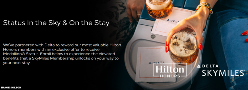 Hilton Offers Delta Silver & Gold To Select Honors Members (Sign Up By December 31, 2024)