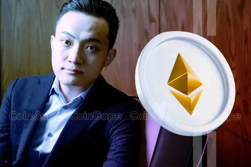 Justin Sun Dumps $119M Ethereum As ETH Soars Past $4K, What’s Next?