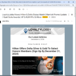 LoyaltyLobby Daily Email Newsletter Update