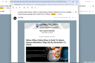 LoyaltyLobby Daily Email Newsletter Update