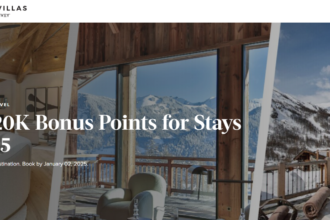 Marriott Bonvoy Homes & Villas 20,000 Bonus Points Per Eligible Stay Through December 31, 2025