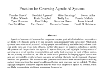 OpenAI Researchers Propose Comprehensive Set of Practices for Enhancing Safety, Accountability, and Efficiency in Agentic AI Systems