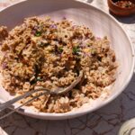 Pasta with Creamy Crushed Walnut Sauce