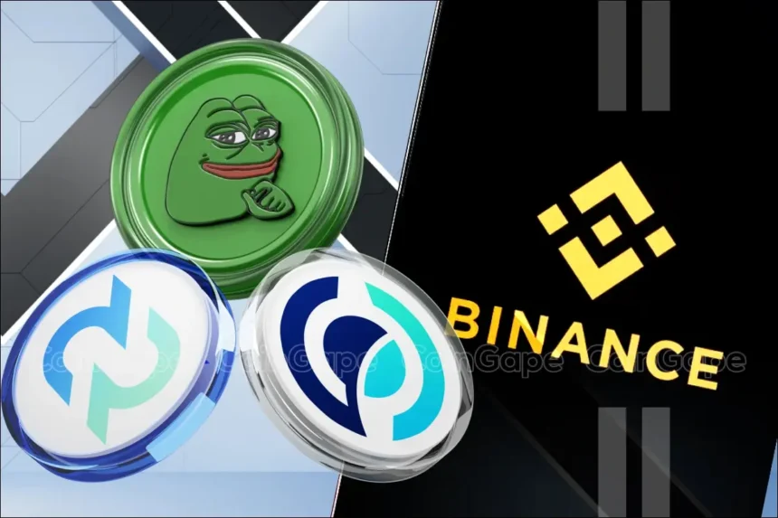 Pepe Coin & These Two Crypto Risk Falling Amid Binance Delisting Announcement