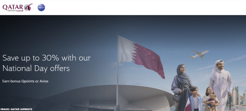 Qatar Airways National Day Sale With Bonus Avios/Qpoints For Travel December 26 – May 31, 2025 (Book By December 18)