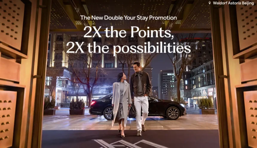 Register Now: Earn Double Points For Every Hilton Stay Next Year!