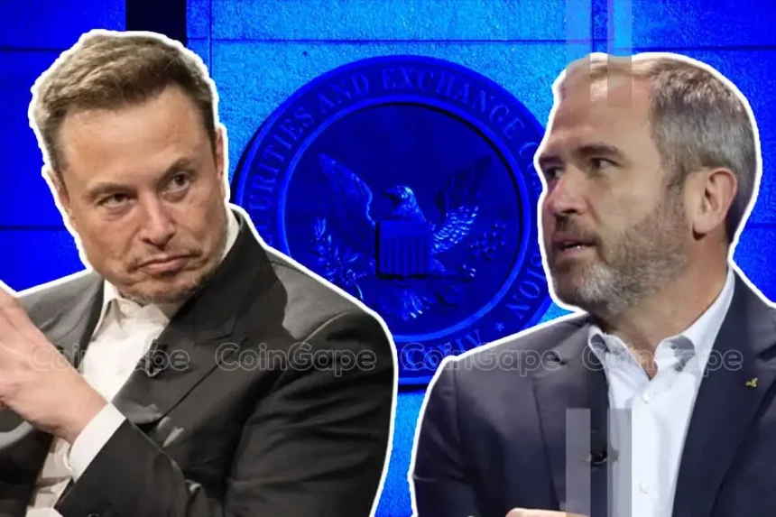 Ripple CEO Brad Garlinghouse Backs Elon Musk’s Criticism Of US SEC