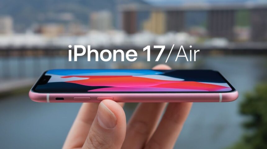 Say hello to iPhone 17 Air: The thinnest iPhone ever?