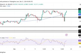 SUI Shows Strong Bullish Comeback: Breakout Above $4.98 In Sight