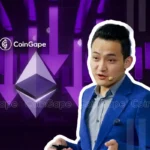 Tron’s Justin Sun Offloads 50% ETH Holdings, Ethereum Price Crash Imminent?