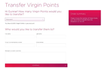 Virgin Atlantic Introduces Point Pooling With New Household Accounts