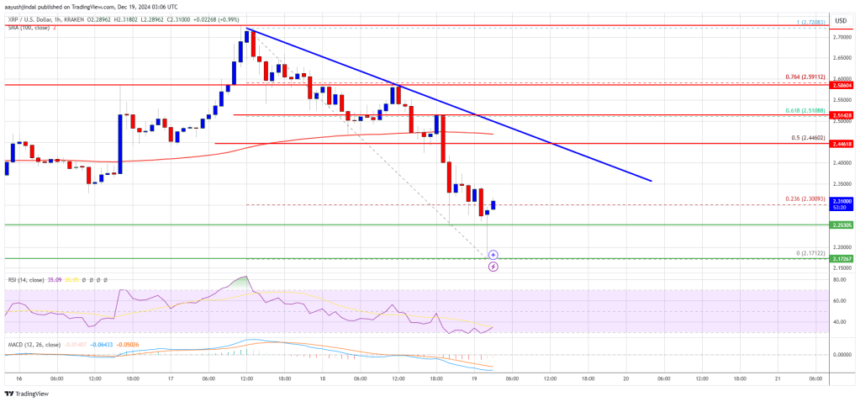 XRP Price Drops to Crucial Support: Can It Stage a Turnaround?