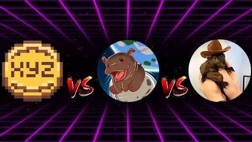 XYZVerse vs. Moo Deng vs. PNUT: Which Meme Coin Will Be the Star of December and January?