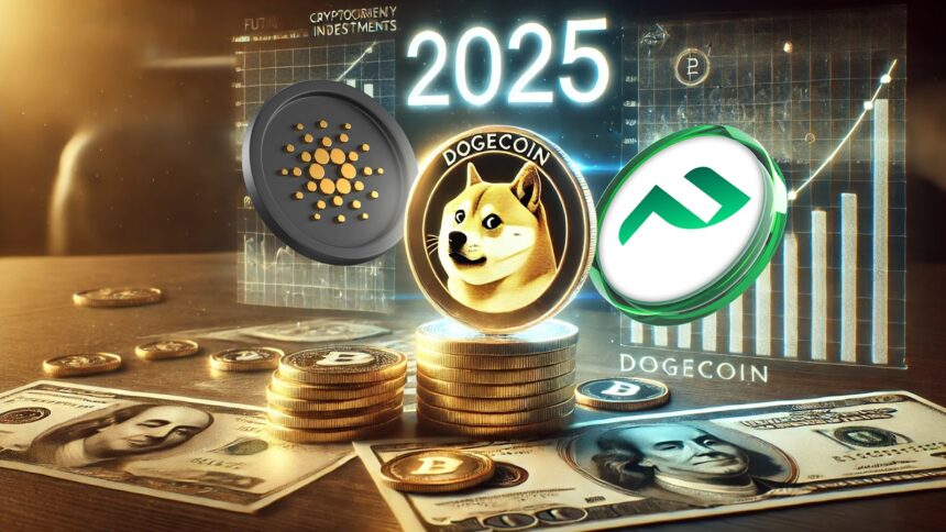 2025 Crypto Predictions: Dogecoin to $1, Cardano to $9, and PCHAIN to $1 from $0.01