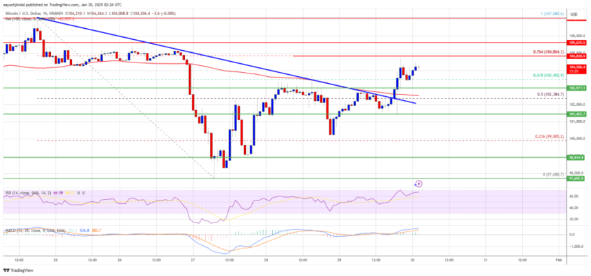 Bitcoin Price Displays Bullish Signs: A Recovery In The Making?