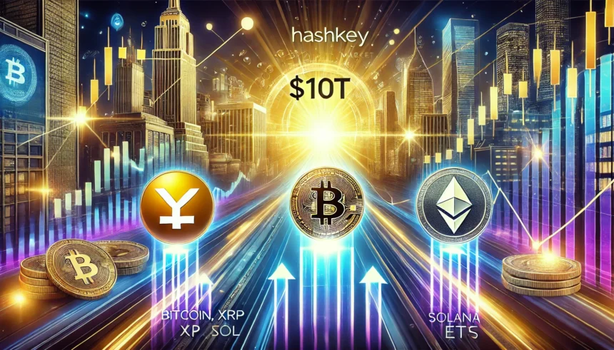 Bitcoin, XRP, and SOL ETFs Lead HashKey’s $10T Crypto Market Forecast