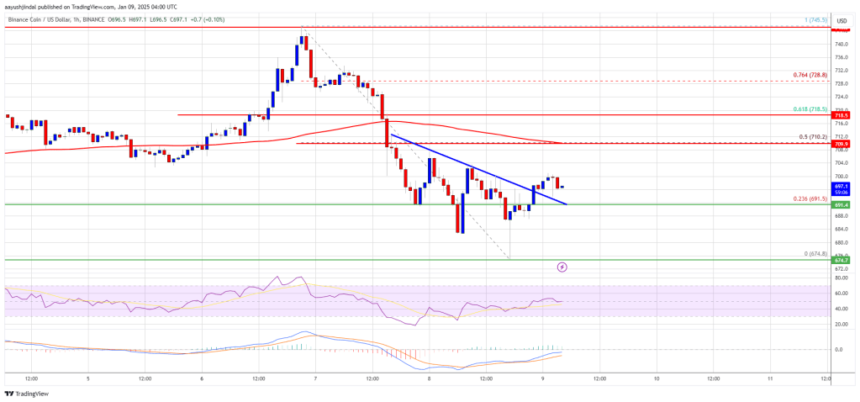 BNB Price Rebound Possible: Can It Climb Back to $720?