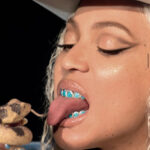 Bomb Accessories: Beyonce Debuted a Custom ‘Cowboy Carter’ 8X8 Spiderweb Turquoise and Diamond Grill