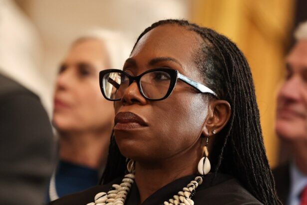 Bomb Accessories: Justice Ketanji Brown Jackson Attends the Presidential Inauguration in a Cowrie Shell Judicial Collar And Earrings