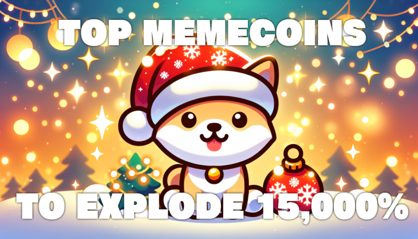 Crypto Holiday Cheers: Top 5 Meme Coins to Watch for 5,000% Super Boom