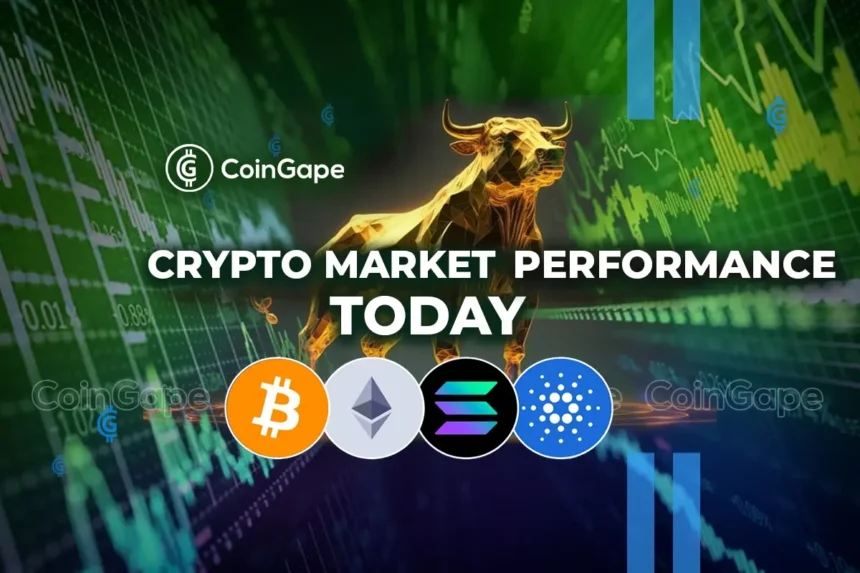 Crypto Market Today Jan 13: Bitcoin Stuck in Range, Altcoins Slide Amid Market Pressure