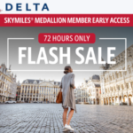 Delta Europe Award Flash Sale For Travel February 11 – March 31, 2025 (Book By January 30)