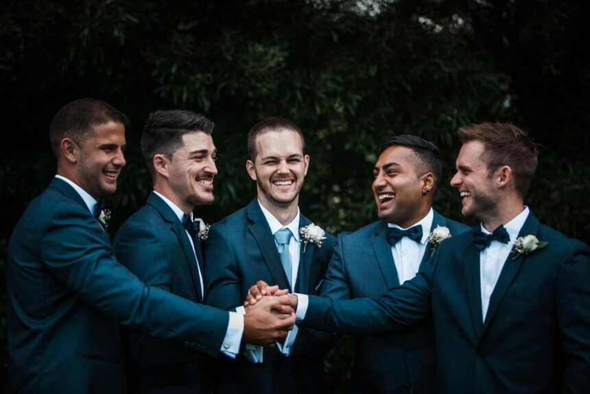 Five Ways to Harmonize Groomsmen Attire