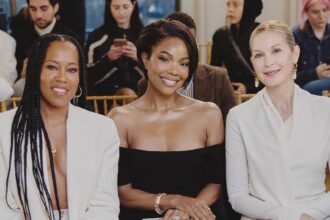 Front Row at Schiaparelli’s Fall 2025 Show: Regina King Stuns in a White Power Suit & Gabrielle Union Slays in a Black Off-the-Shoulder Dress