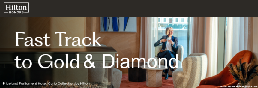 Hilton Gold & Diamond Corporate Fast Track Offers For 2025 – Status Valid Through March 31, 2027