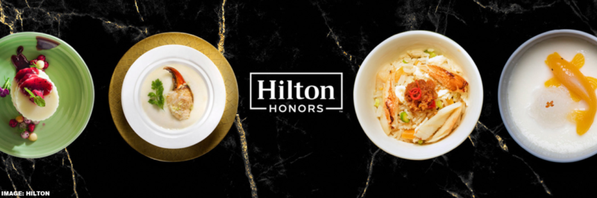 Hilton Honors 10% To 25% Food & Beverage Discount Greater China Hotels Through December 31, 2025