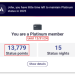 How Would You Have Handled It? Just 221 Accor ALL Elite Qualifying Points Away from Platinum Renewal on December 31, 20243