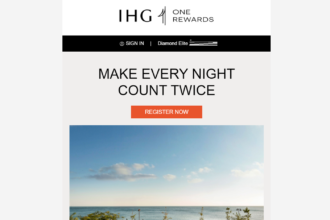 IHG One Rewards Double Elite Qualifying Nights January 27 – April 22, 2025