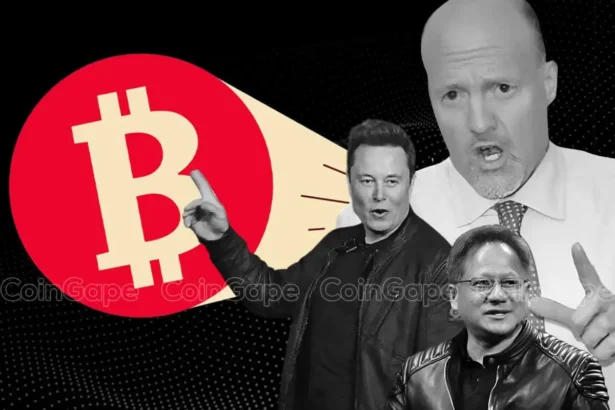 Jim Cramer Targets Bitcoin After Nvidia, Elon Musk Reacts