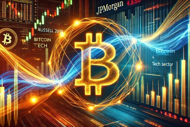 JPMorgan Finds Bitcoin Correlates Closely with Russell 2000 Tech Sector