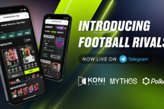 Koni Stack Launches ‘Football Rivals’ on Telegram, Onboarding Millions of Users to Mythos & Polkadot