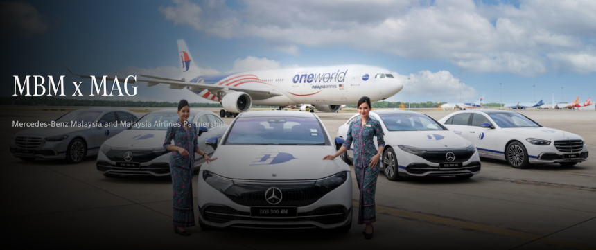 Malaysia Airlines Changes KLIA Transfer Limousine Partner To Mercedes Benz