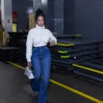 Most Requested: Draya Michele’s Basketball Game Jean Paul Gaultier Iconic Madonna Sweater and Button Jeans