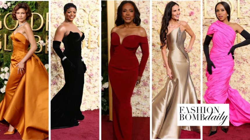 On the Scene at the 2024 Golden Globe Awards: Zendaya Stuns in Louis Vuitton, Janelle James Breaks Out in Christian Siriano, Sheryl Lee Ralph Looks Sizzling Haute in St. John + More!