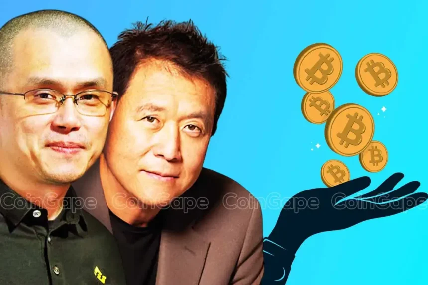 Robert Kiyosaki and Binance Founder Share Advice on Buying Bitcoin Amid FOMO