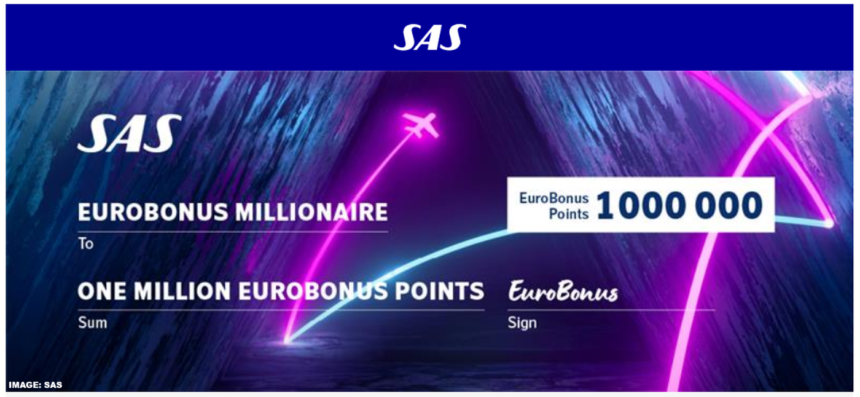 SAS EuroBonus Millionaire Points Have Posted!