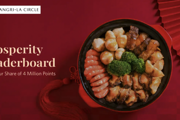 Shangri-La Circle Feast For Prosperity Dining Promotion With 4 Million Points In Prizes