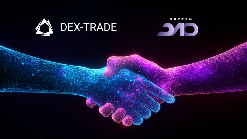 Skyren DAO Partners With Dex-Trade Crypto Exchange 