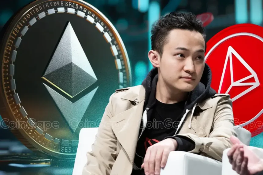 Tron Founder Justin Sun Reveals Plan To Push Ethereum To $10K